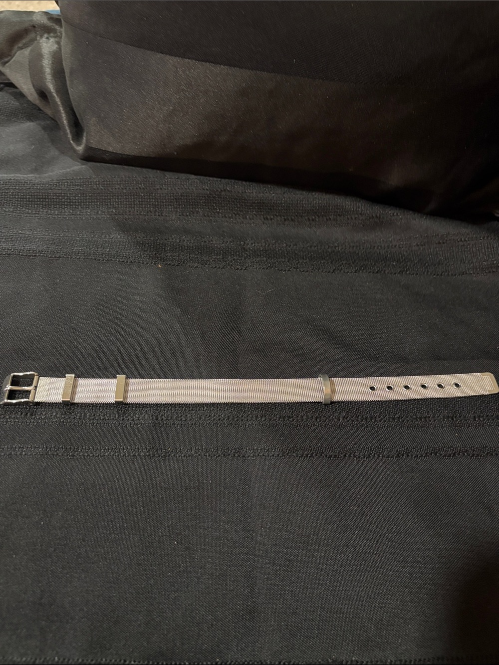Stainless steel small adjustable breathable belt Pet collar